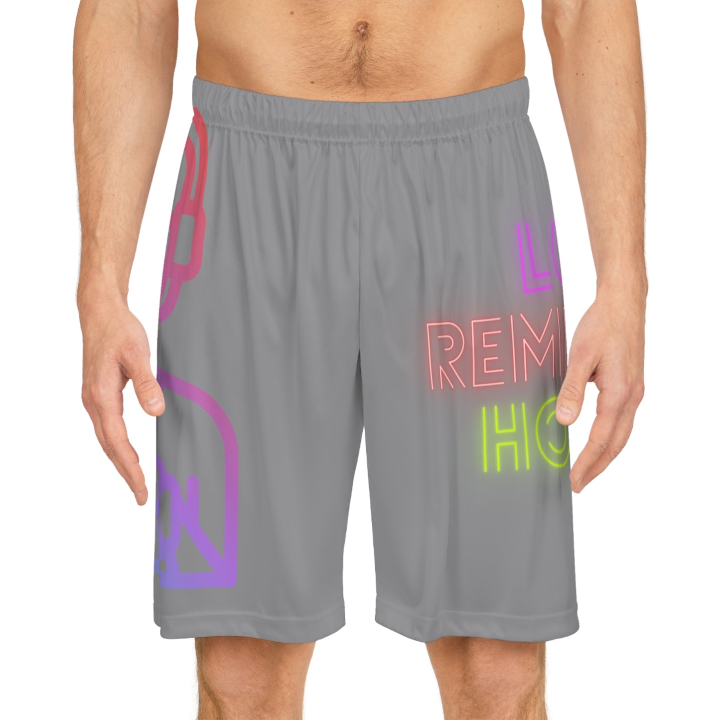 Basketball Shorts: Gaming Grey