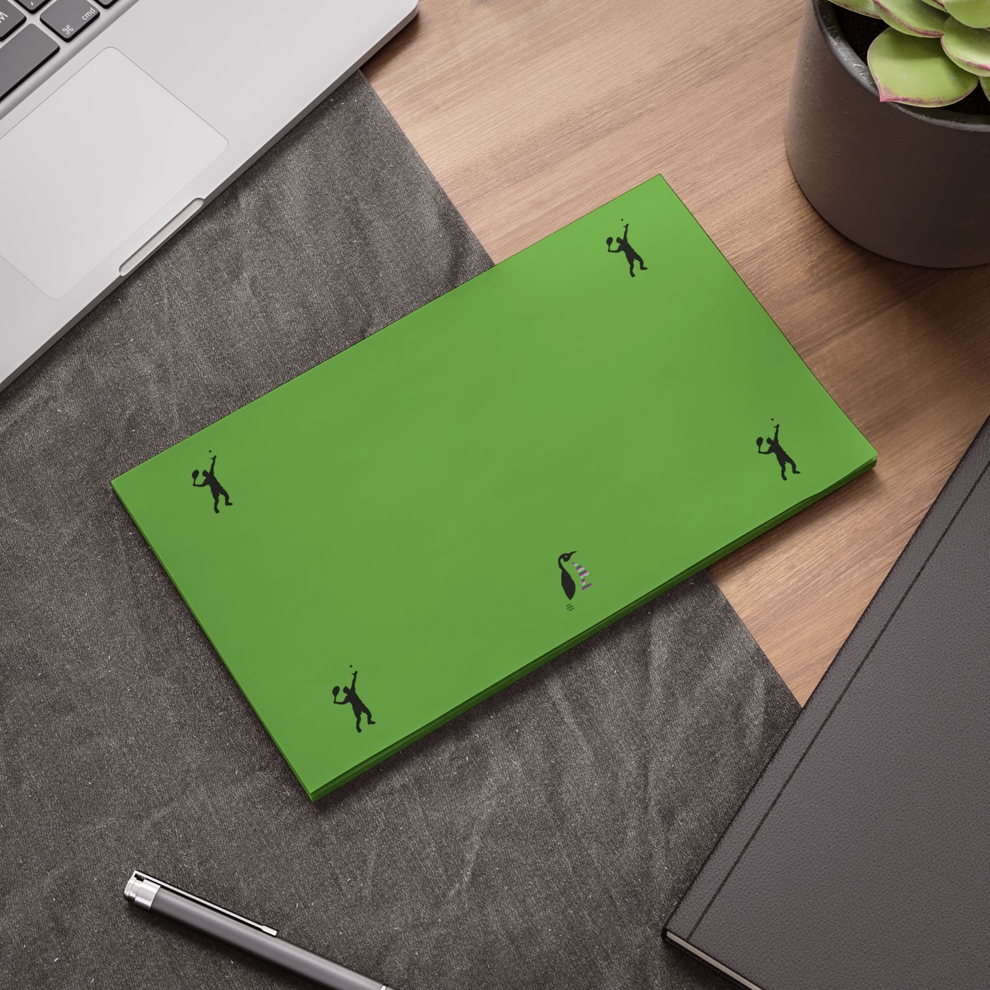 Post-it® Note Pads: Tennis Green