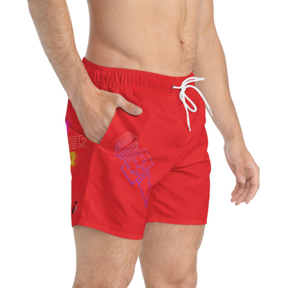 Swim Trunks: Music Red