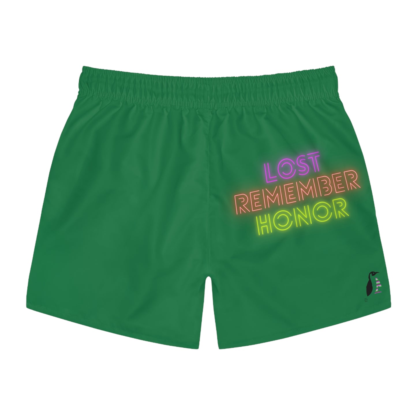 Swim Trunks: Music Dark Green