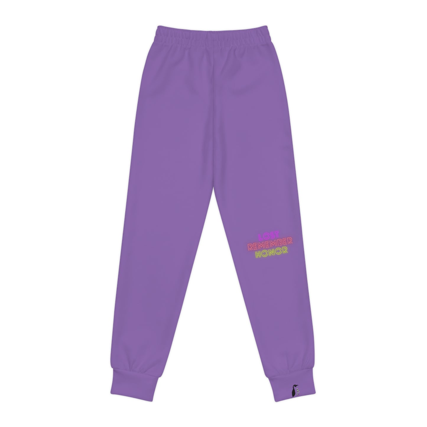 Youth Joggers: Fight Cancer Lite Purple