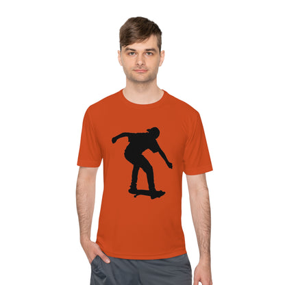 Moisture Wicking Tee: Skateboarding #1