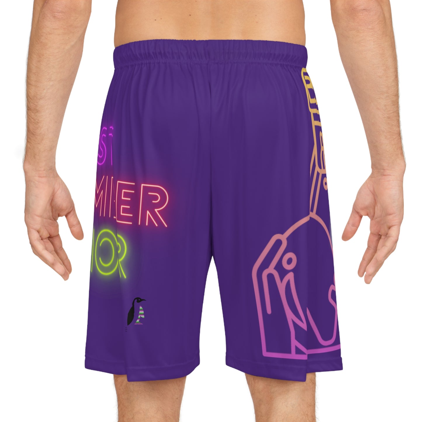 Basketball Shorts: Bowling Purple