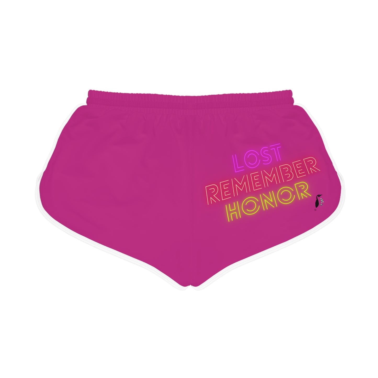 Women's Relaxed Shorts: Racing Pink