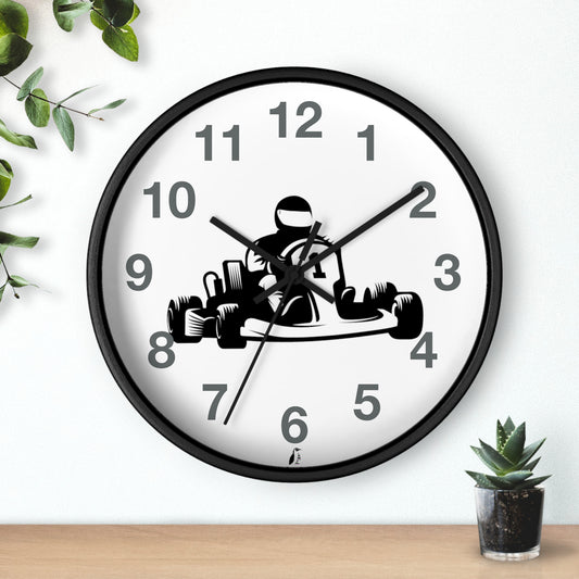 Wall clock: Racing Dark Grey