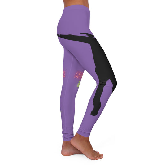 Women's Spandex Leggings: Dance Lite Purple