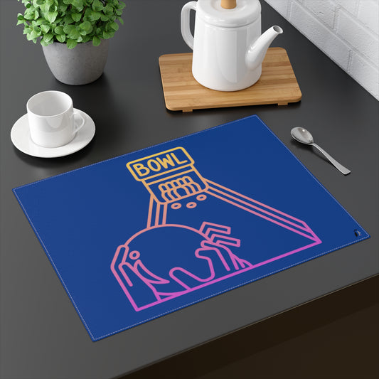 Placemat, 1pc: Bowling Dark Blue