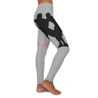 Women's Spandex Leggings: Basketball Lite Grey