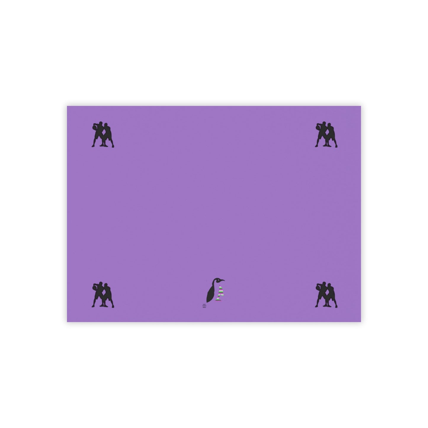 Post-it® Note Pads: Basketball Lite Purple