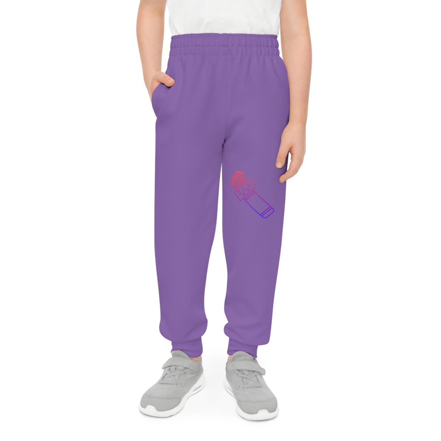 Youth Joggers: Music Lite Purple