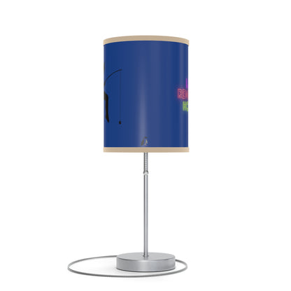 Lamp on a Stand, US|CA plug: Fishing Dark Blue