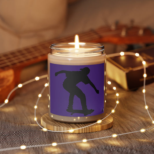 Scented Candle, 9oz: Skateboarding Purple