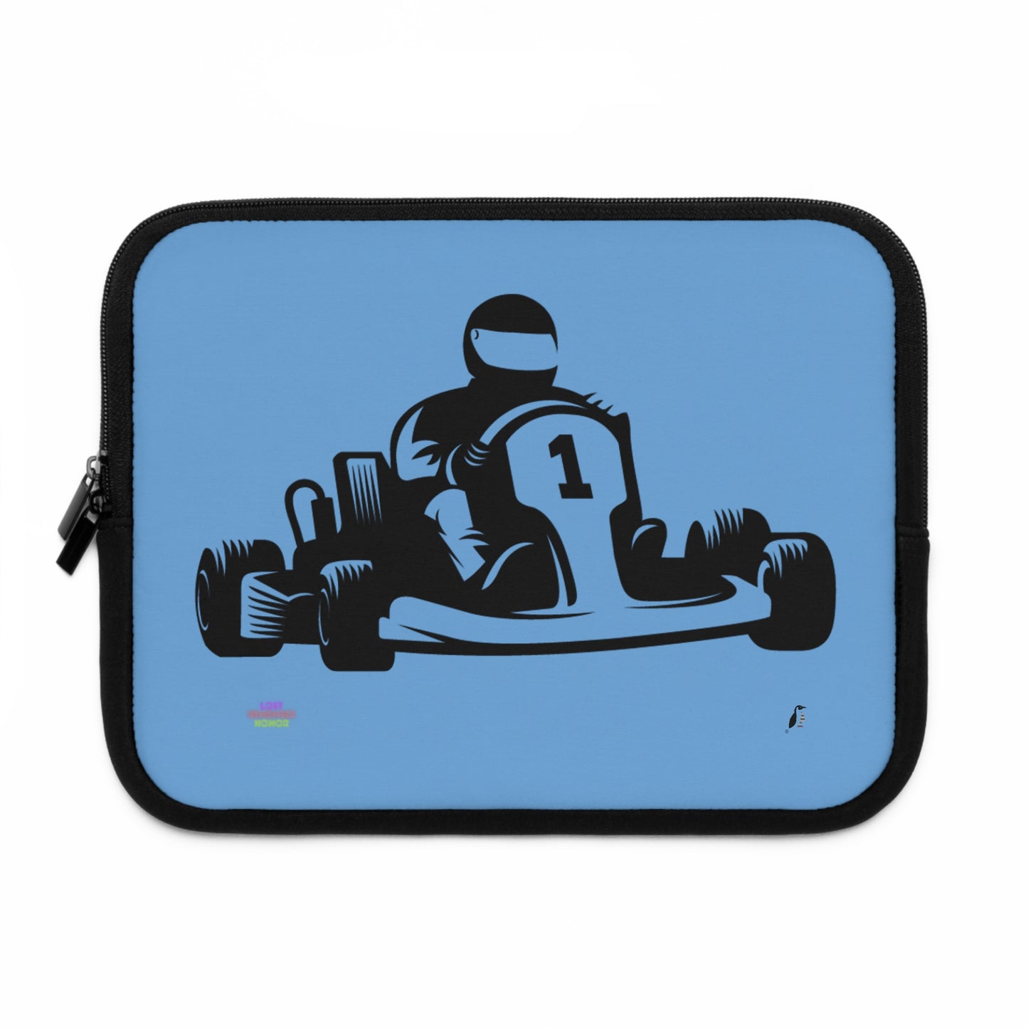 Laptop Sleeve: Racing Lite Blue