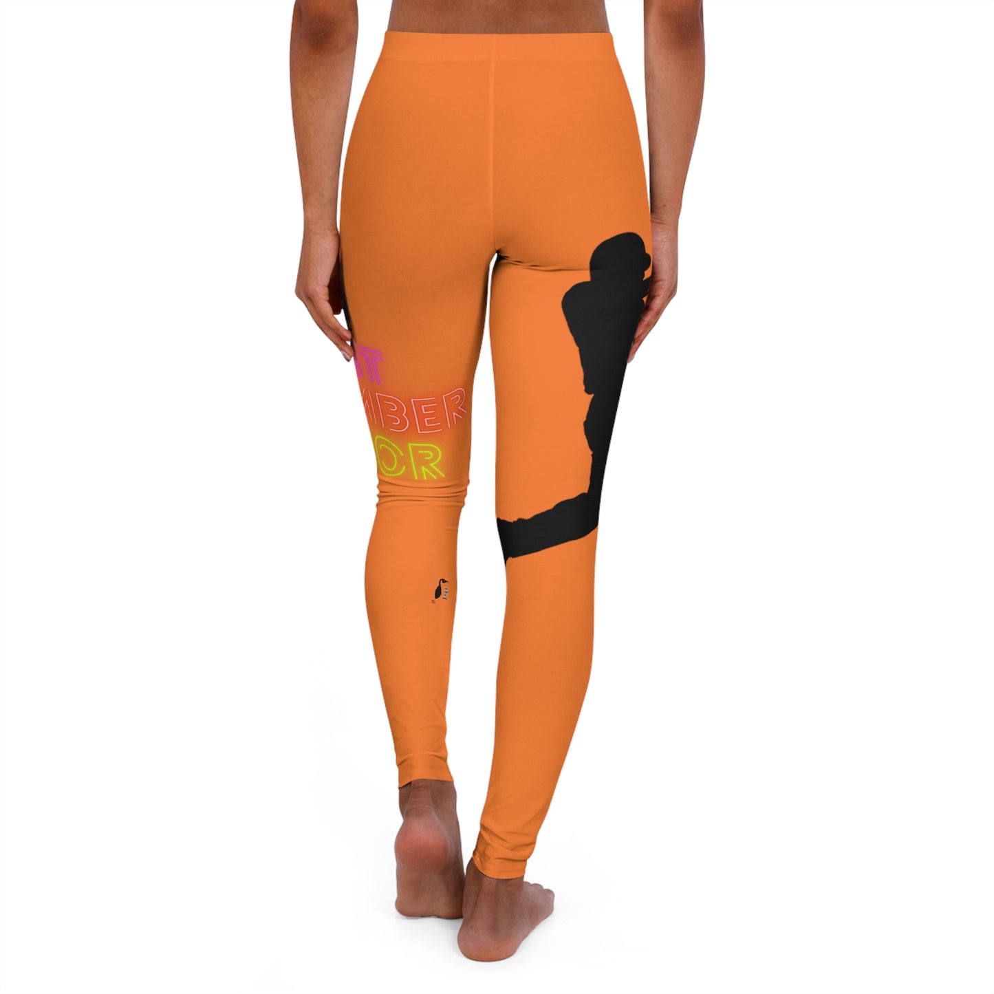 Women's Spandex Leggings: Baseball Crusta