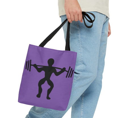 Tote Bag: Weightlifting Lite Purple