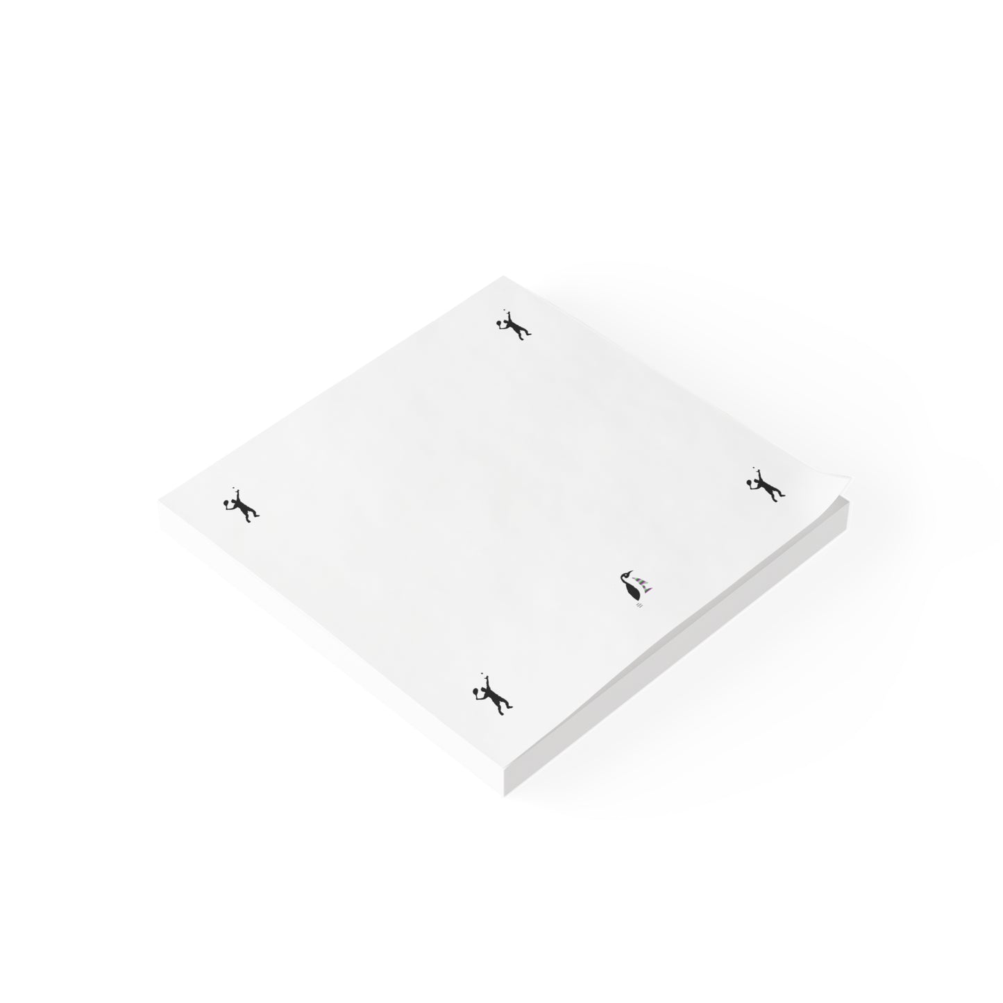 Post-it® Note Pads: Tennis White