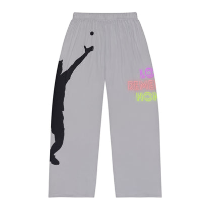 Men's Pajama Pants: Tennis Lite Grey