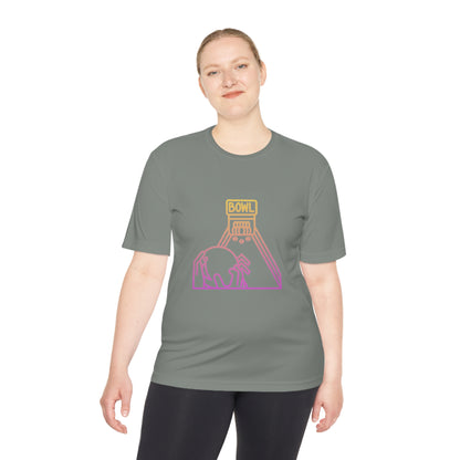 Moisture Wicking Tee: Bowling #2