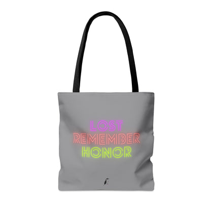 Tote Bag: LGBTQ Pride Grey