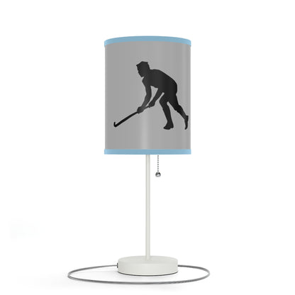 Lamp on a Stand, US|CA plug: Hockey Lite Grey