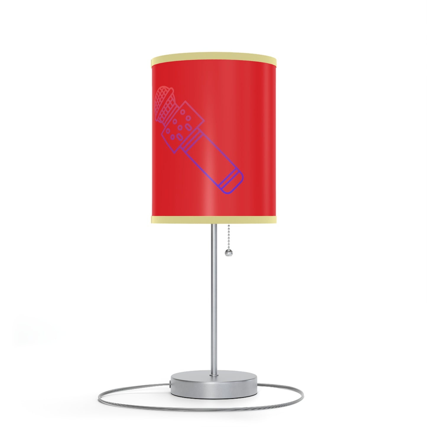 Lamp on a Stand, US|CA plug: Music Red