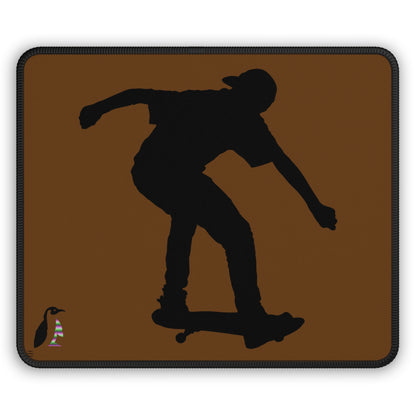 Gaming Mouse Pad: Skateboarding Brown