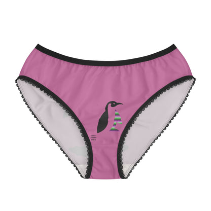 Women's Briefs: Skateboarding Lite Pink