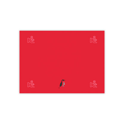 Post-it® Note Pads: Fight Cancer Dark Red