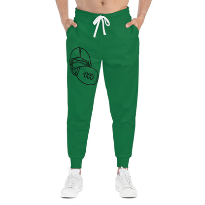 Athletic Joggers: Football Dark Green