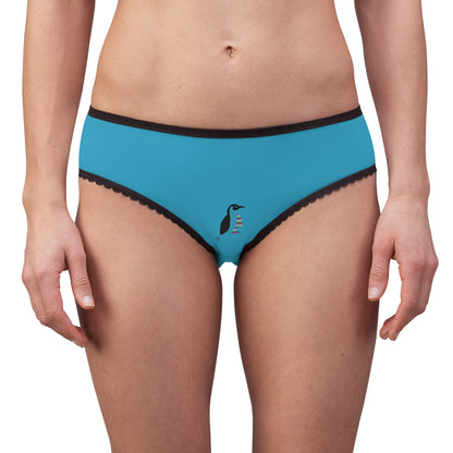 Women's Briefs: Lost Remember Honor Turquoise