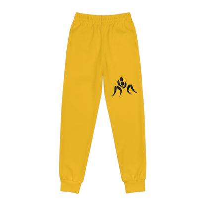 Youth Joggers: Wrestling Yellow