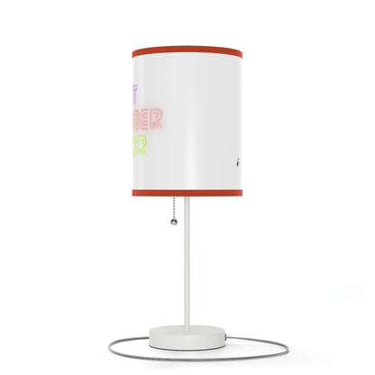 Lamp on a Stand, US|CA plug: Lost Remember Honor White 