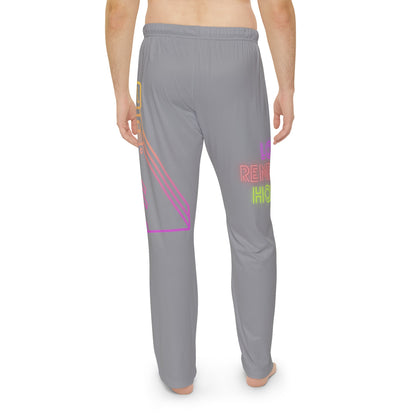 Men's Pajama Pants: Bowling Grey