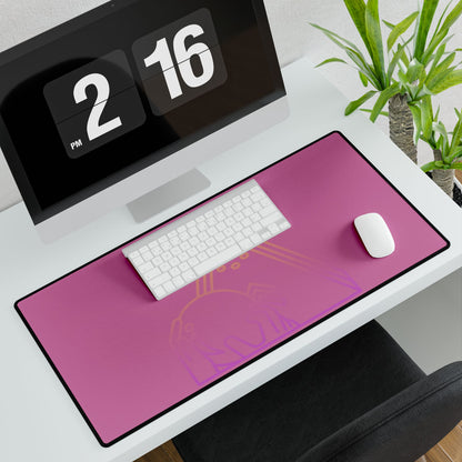 Desk Mats: Bowling Lite Pink