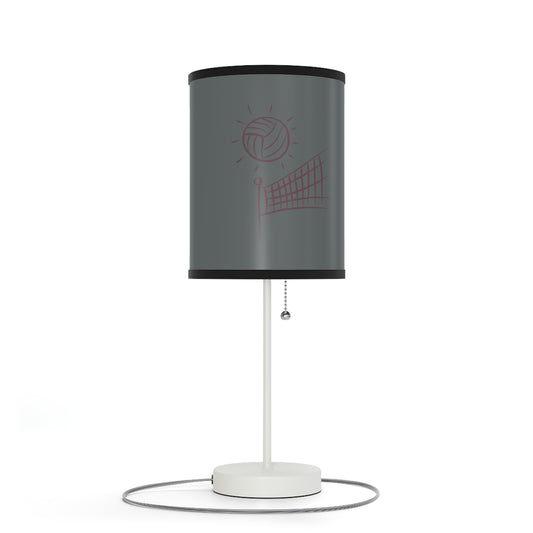 Lamp on a Stand, US|CA plug: Volleyball Dark Grey