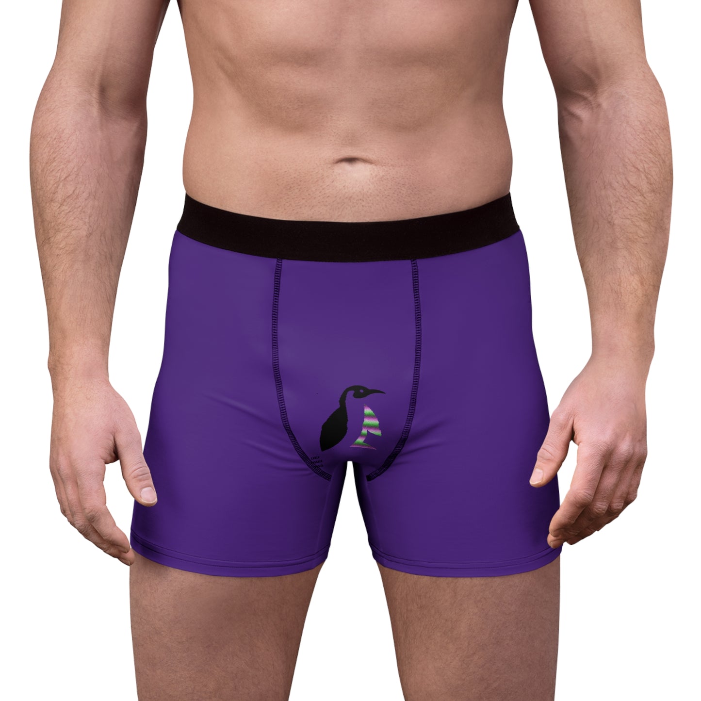 Men's Boxer Briefs: Wrestling Purple