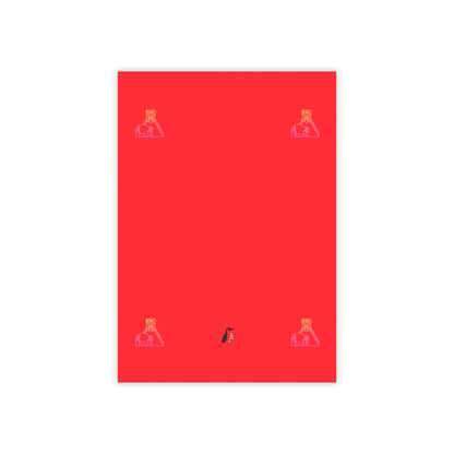 Post-it® Note Pads: Bowling Red