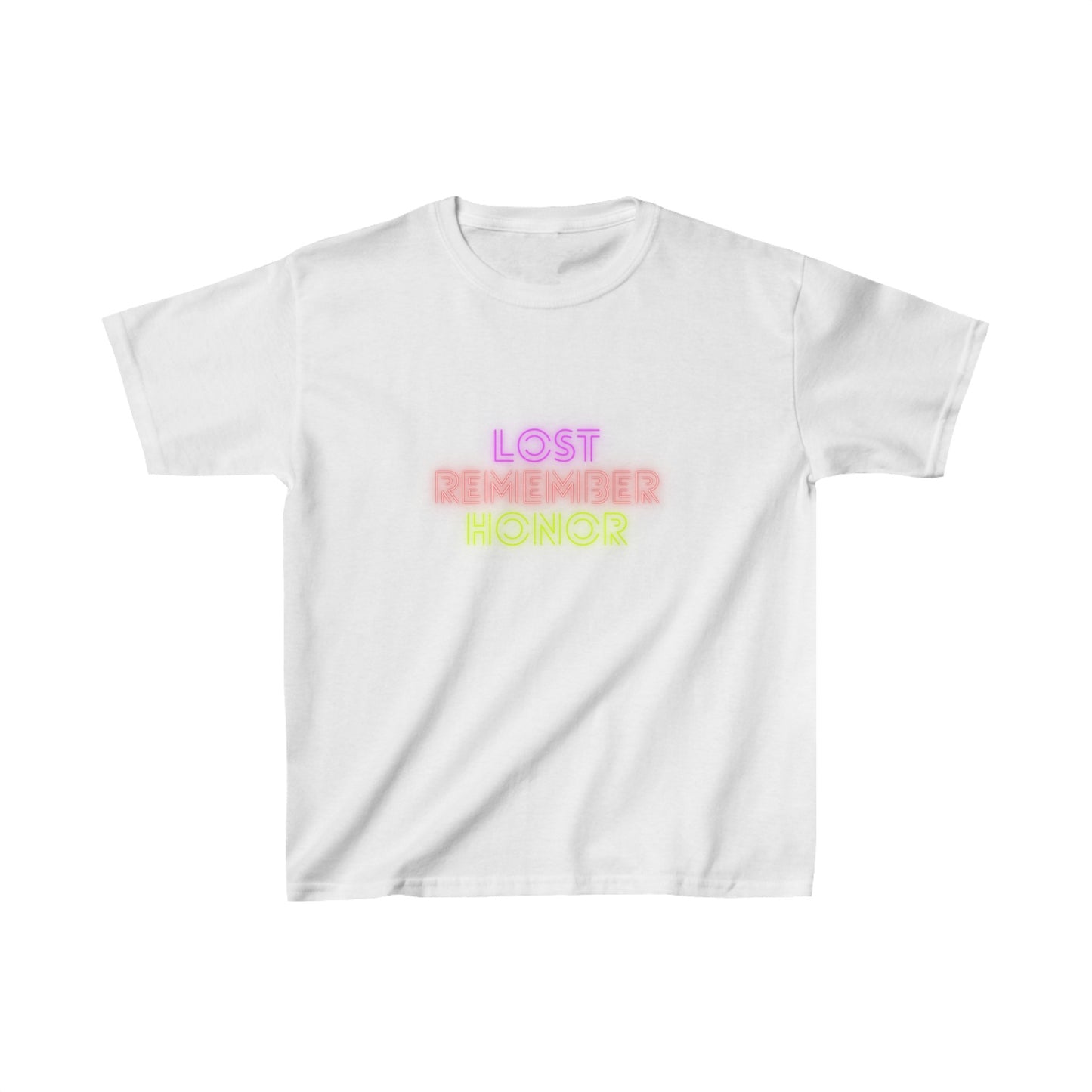 Kids Heavy Cotton™ Tee: Lost Remember Honor