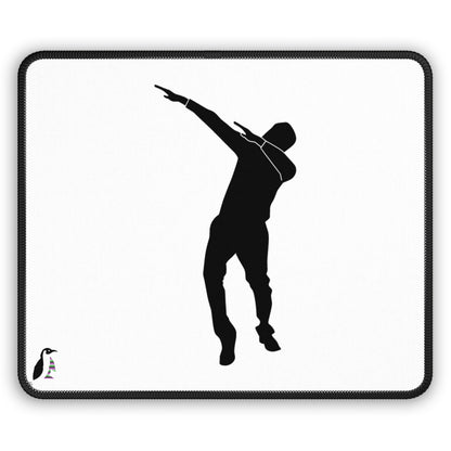 Gaming Mouse Pad: Dance White