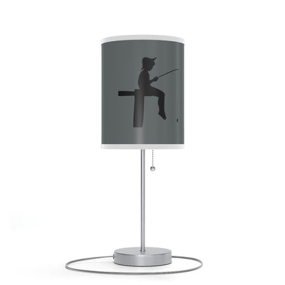 Lamp on a Stand, US|CA plug: Fishing Dark Grey 