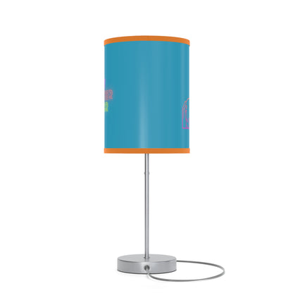 Lamp on a Stand, US|CA plug: Bowling Turquoise