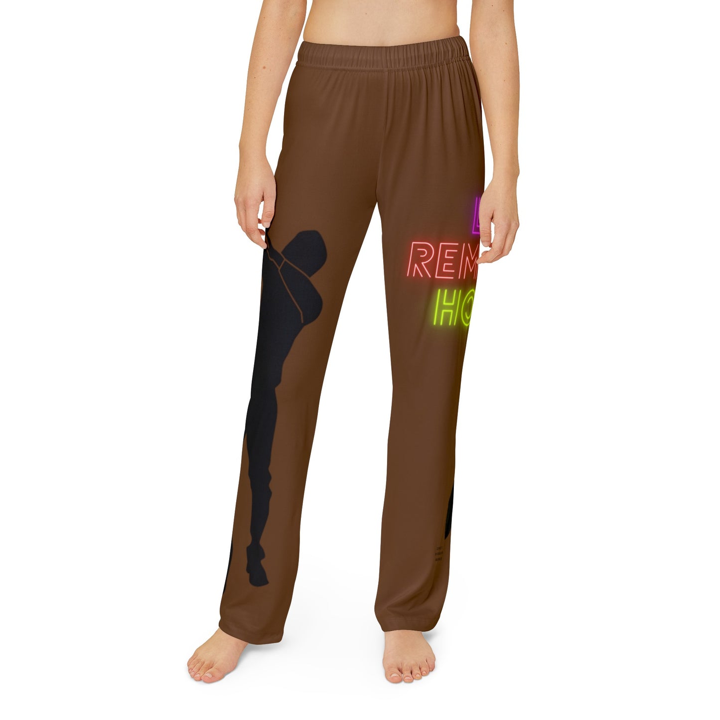 Kids Pajama Pants: Dance Brown