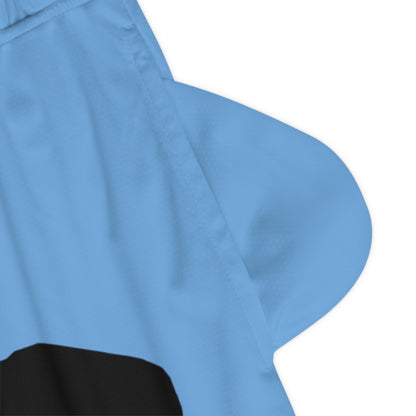 Basketball Rib Shorts: Hockey Lite Blue