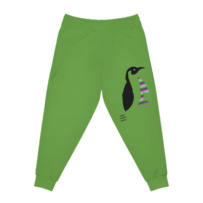 Athletic Joggers: Lost Remember Honor Green