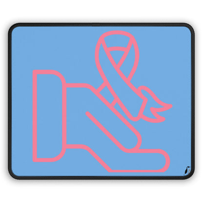 Gaming Mouse Pad: Fight Cancer Lite Blue