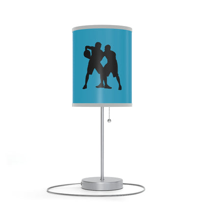 Lamp on a Stand, US|CA plug: Basketball Turquoise