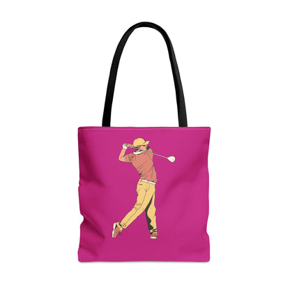 Tote Bag: Golf Pink