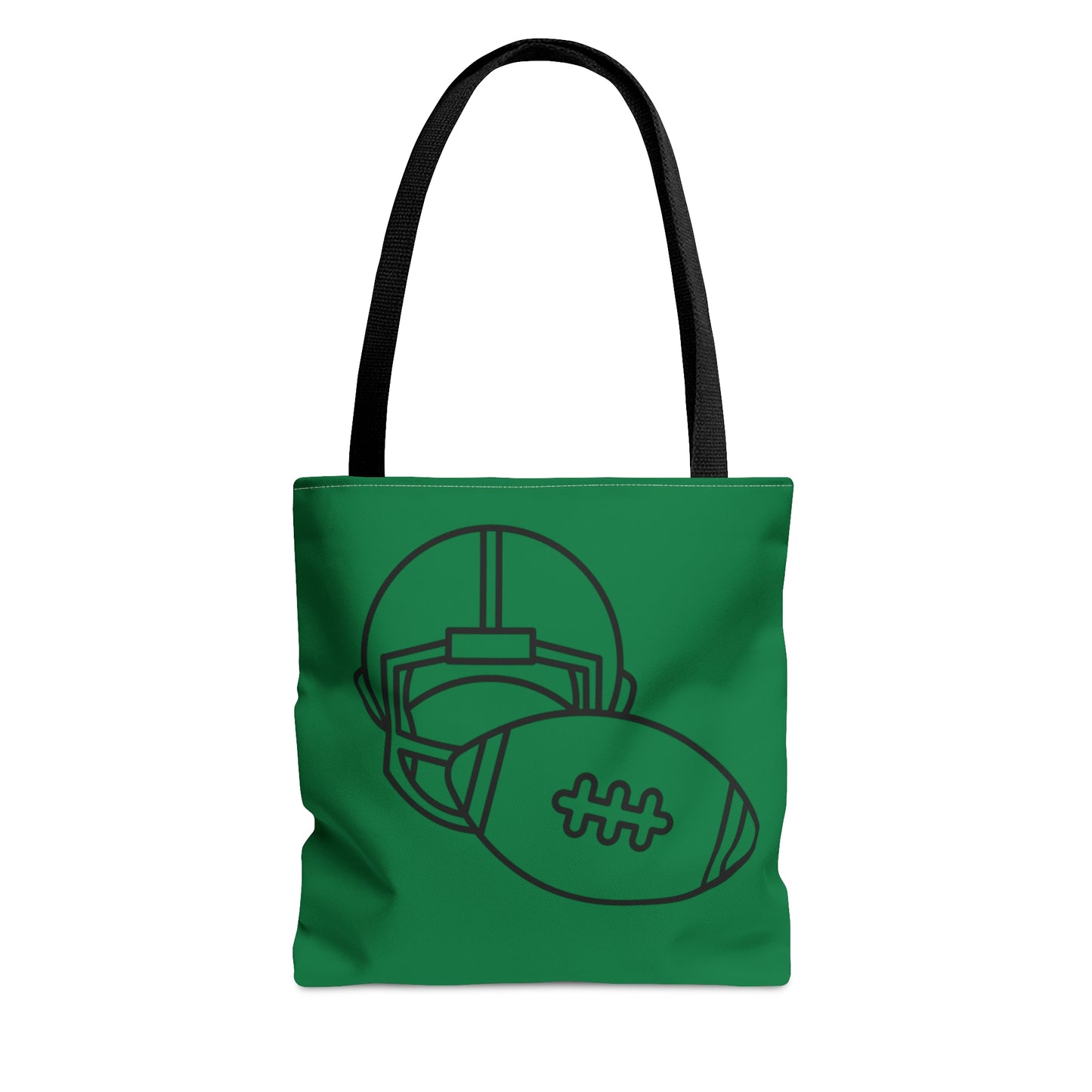 Tote Bag: Football Dark Green