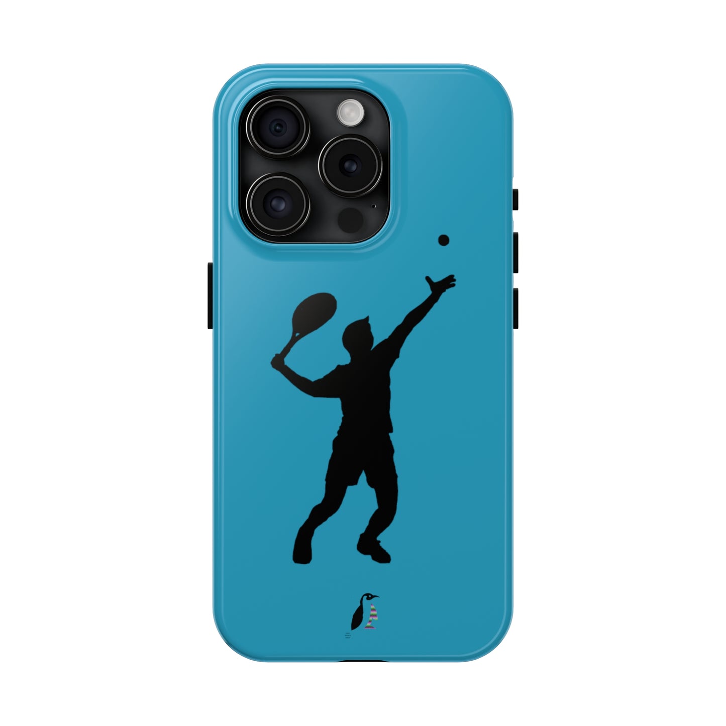 Tough Phone Cases (for iPhones): Tennis Turquoise