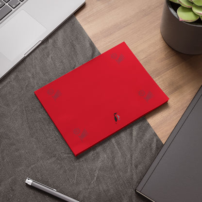 Post-it® Note Pads: Volleyball Dark Red